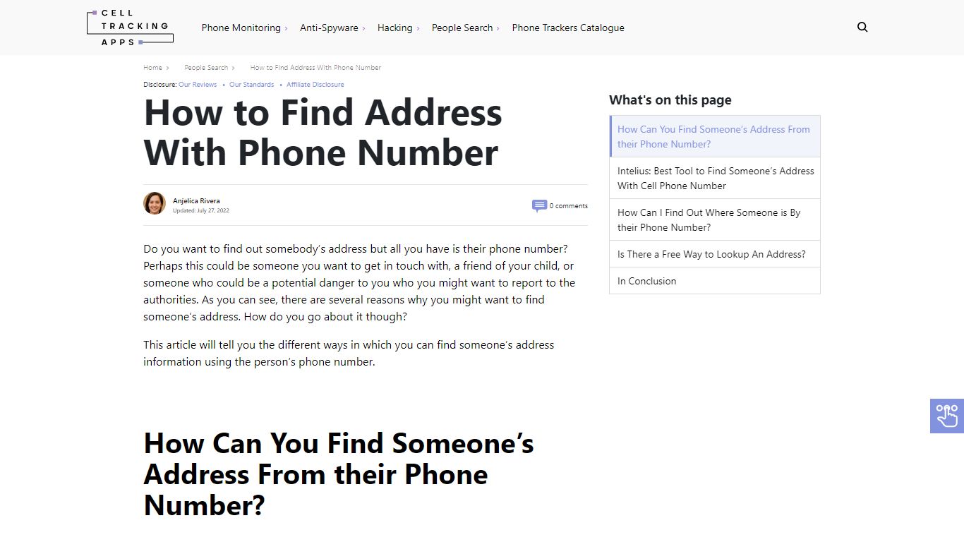 How to Find Address With Phone Number: 2022 Guide - CellTrackingApps